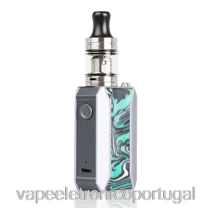 Vape Eletrônico Voopoo Drag Baby Trio 25w Starter Kit Azul-petróleo